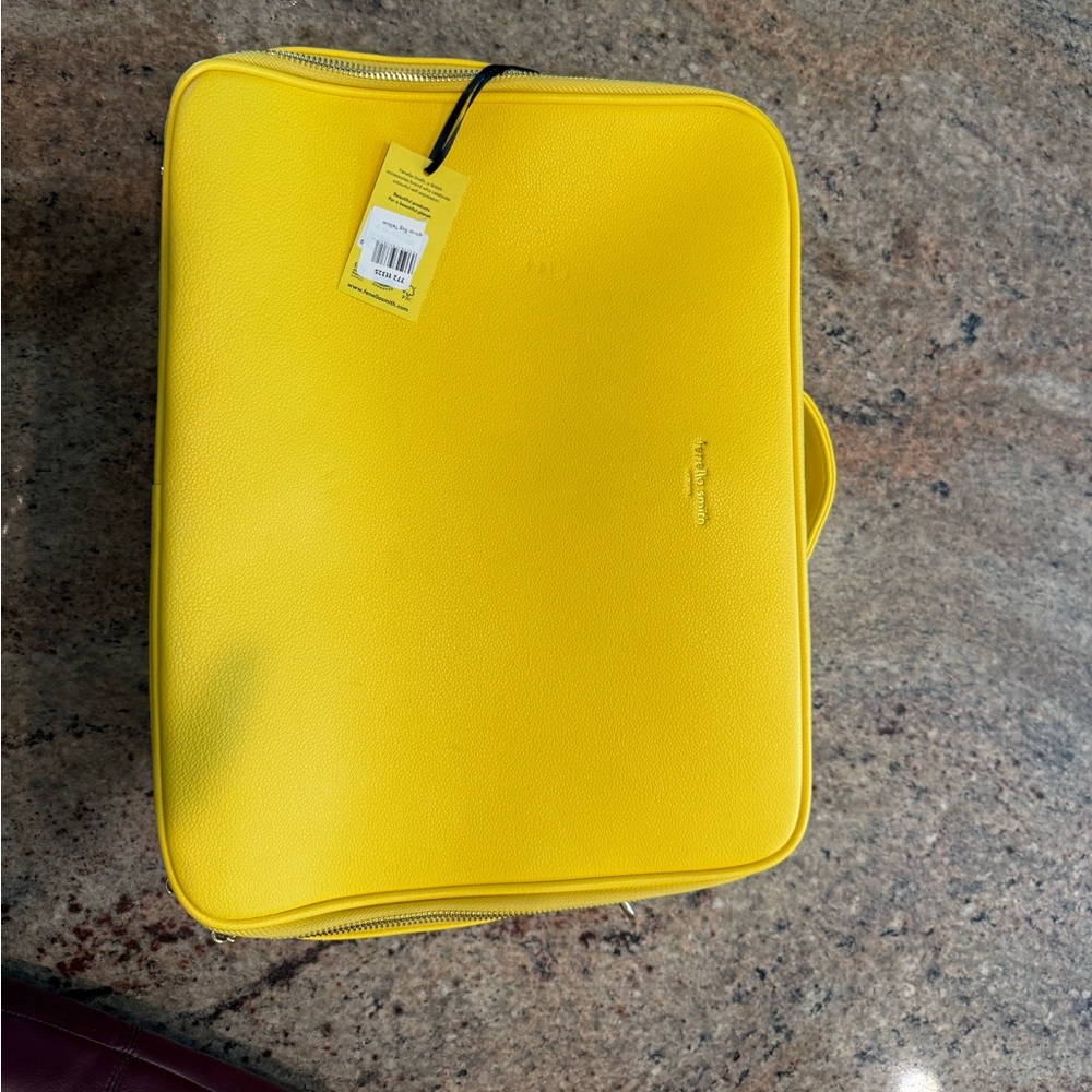 Fenella Smith, LUCA, Bright Yellow Laptop Bag 16” x 12”- New